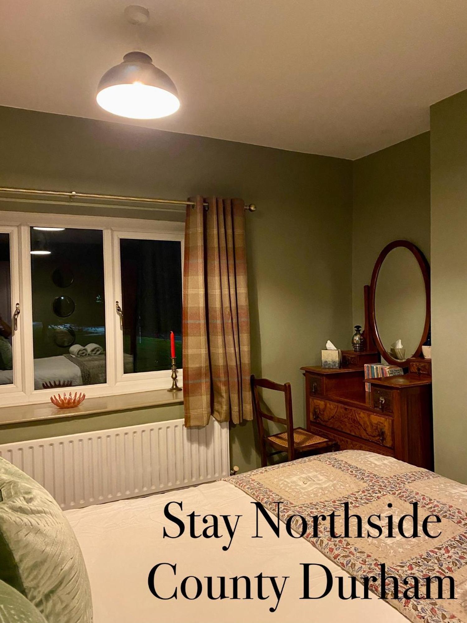 Work And Relax - Fast Wifi, Fireplace & Near Pub Newton Aycliffe Exterior foto